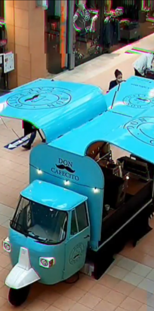 Coffee enjoyment in retro style: <span>Our Piaggio tricycle</span>