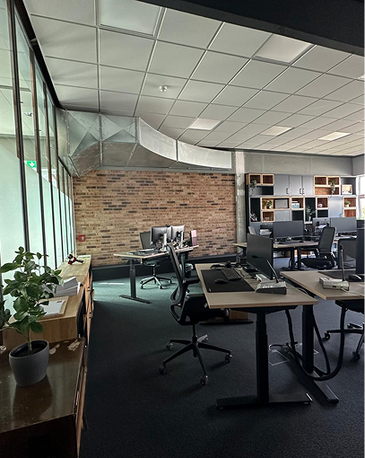 Modern offices in New York style